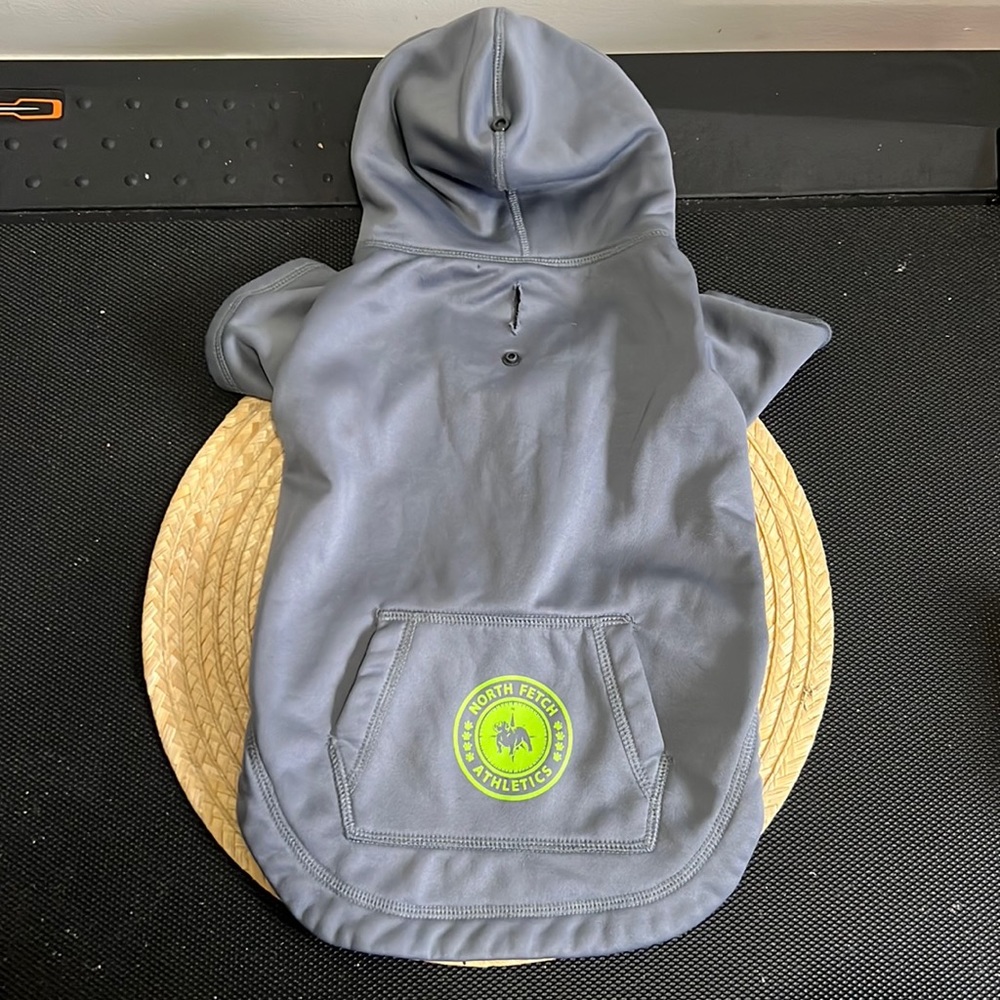North Fetch Athletics Pets Hoodie Top Size Large